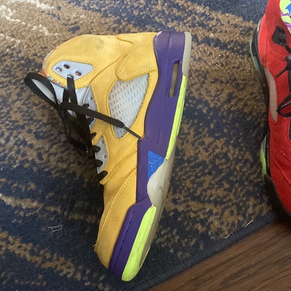 🤩 Jordan 5 what the (no box) - Picture 2 of 3